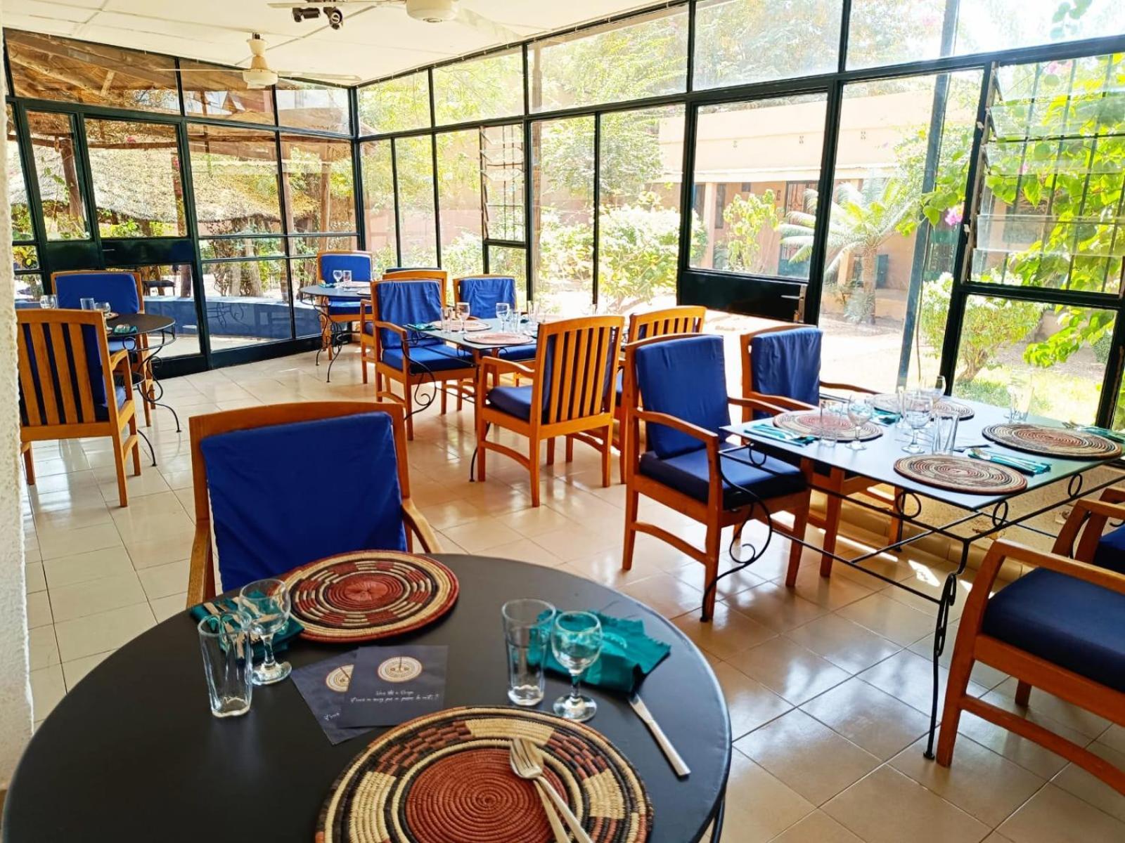 Hotel Les Palmiers Ouagadougou Exteriör bild