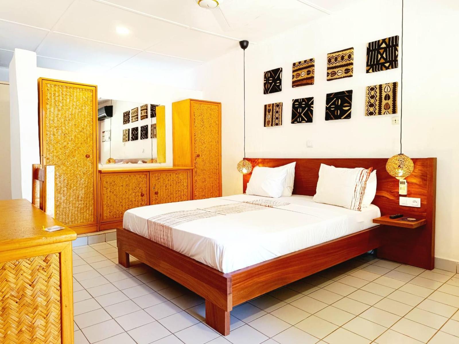 Hotel Les Palmiers Ouagadougou Exteriör bild