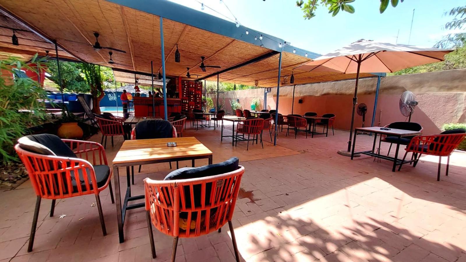 Hotel Les Palmiers Ouagadougou Exteriör bild