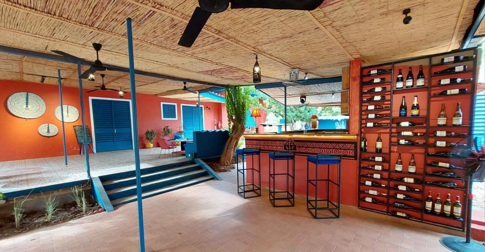 Hotel Les Palmiers Ouagadougou Exteriör bild